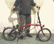 Falten des Bromptons (350 kB)